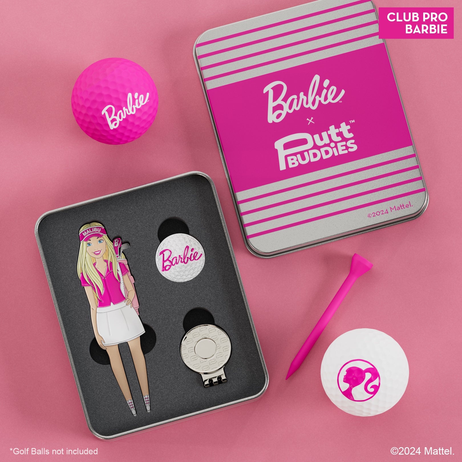 Club Pro Barbie W Barbie Golf Ball Marker PuttBuddies club-pro-barbie-w-barbie-golf-ball-marker-puttbuddies