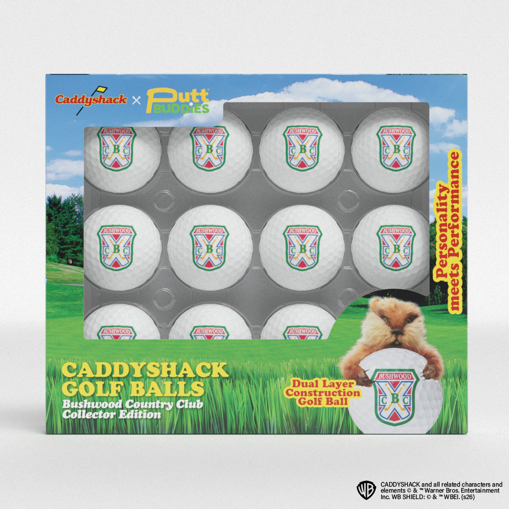 Caddyshack Bushwood Country Club Golf Balls - 12 Pack