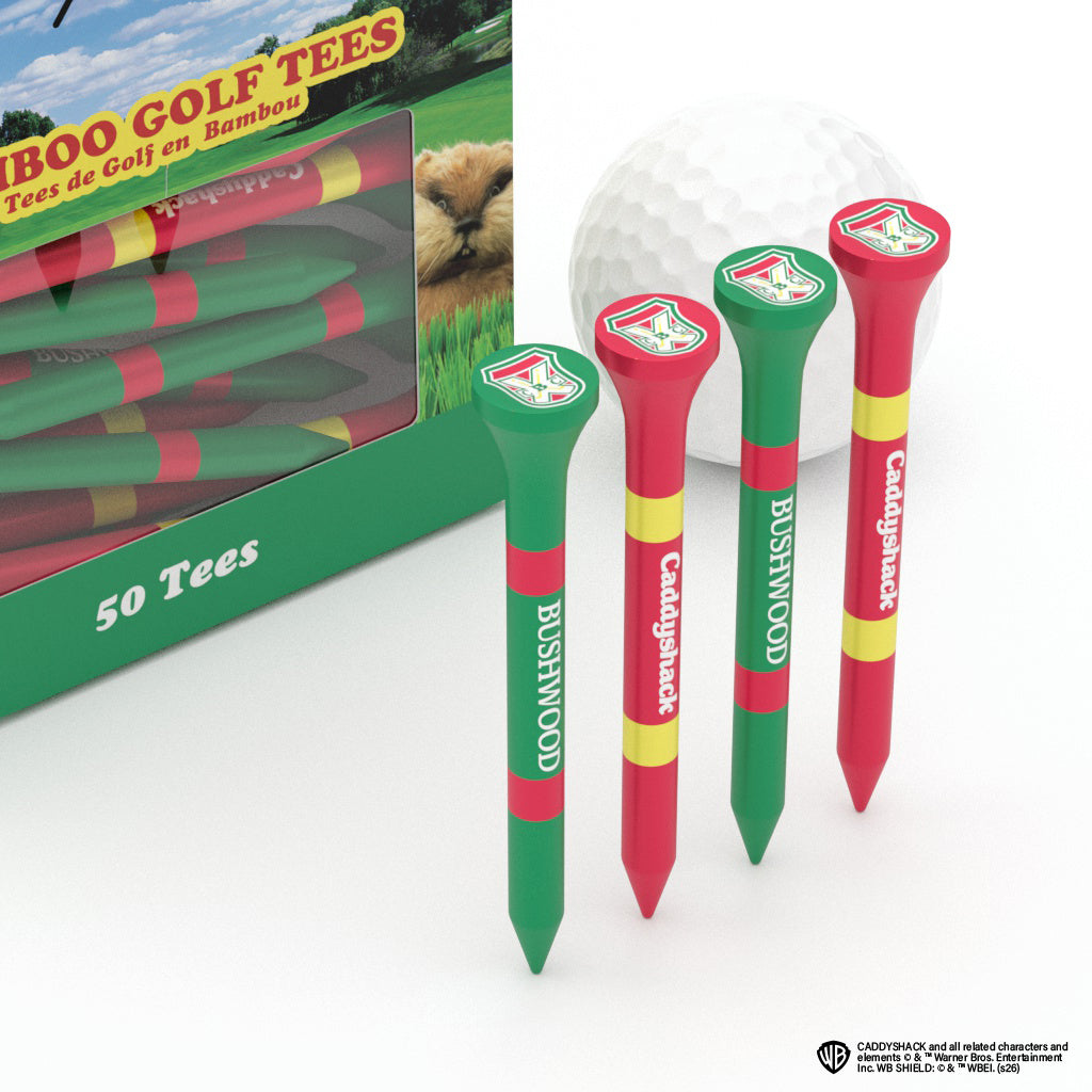 Caddyshack - Bushwood Country Club Golf Tees - Pack of 50 - 2.75"