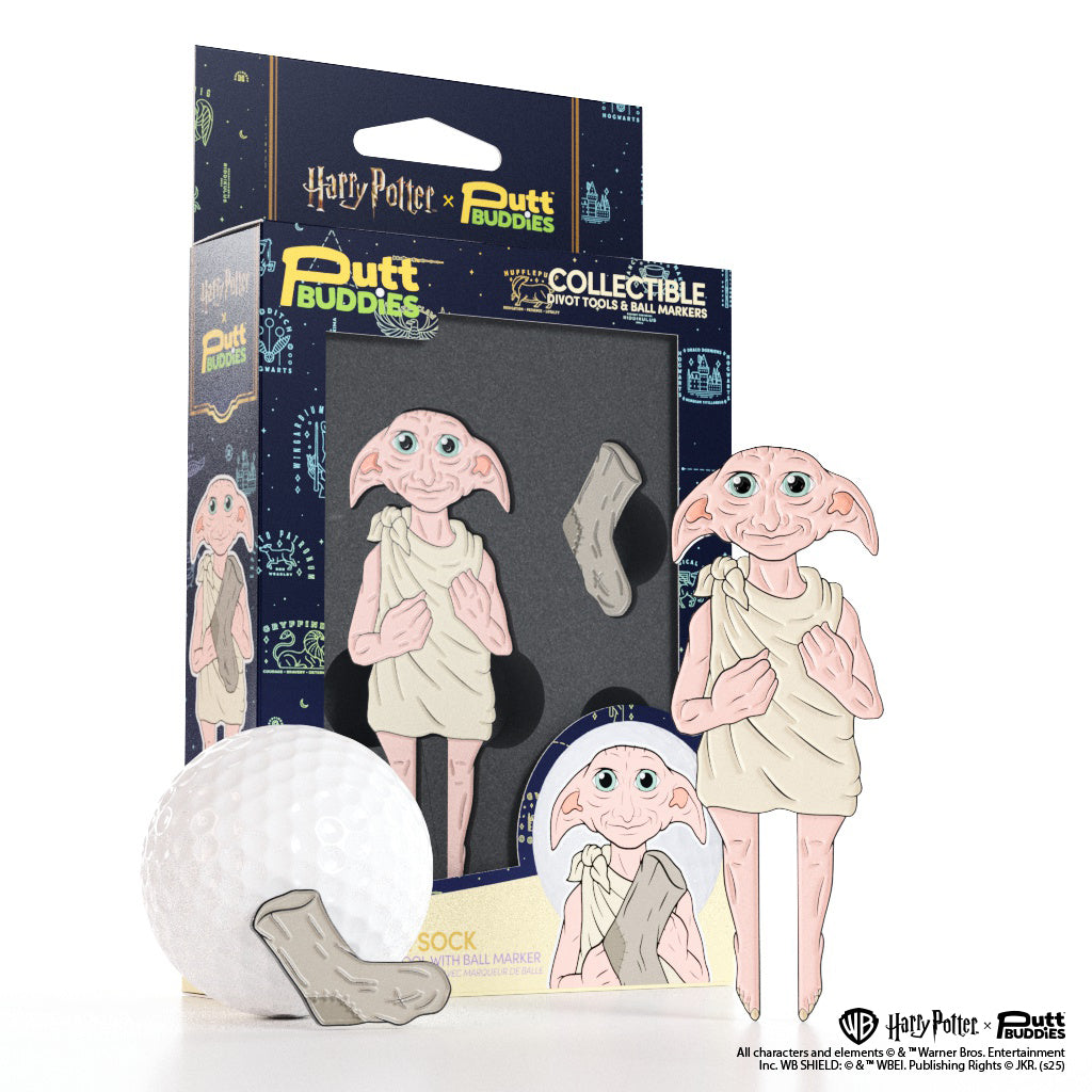 Harry Potter™ x PuttBuddies - Dobby Divot Tool w/ sock ball marker