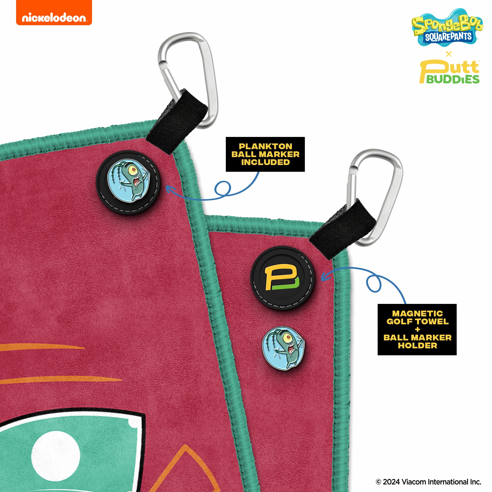 Magnetic Ball Marker Towel