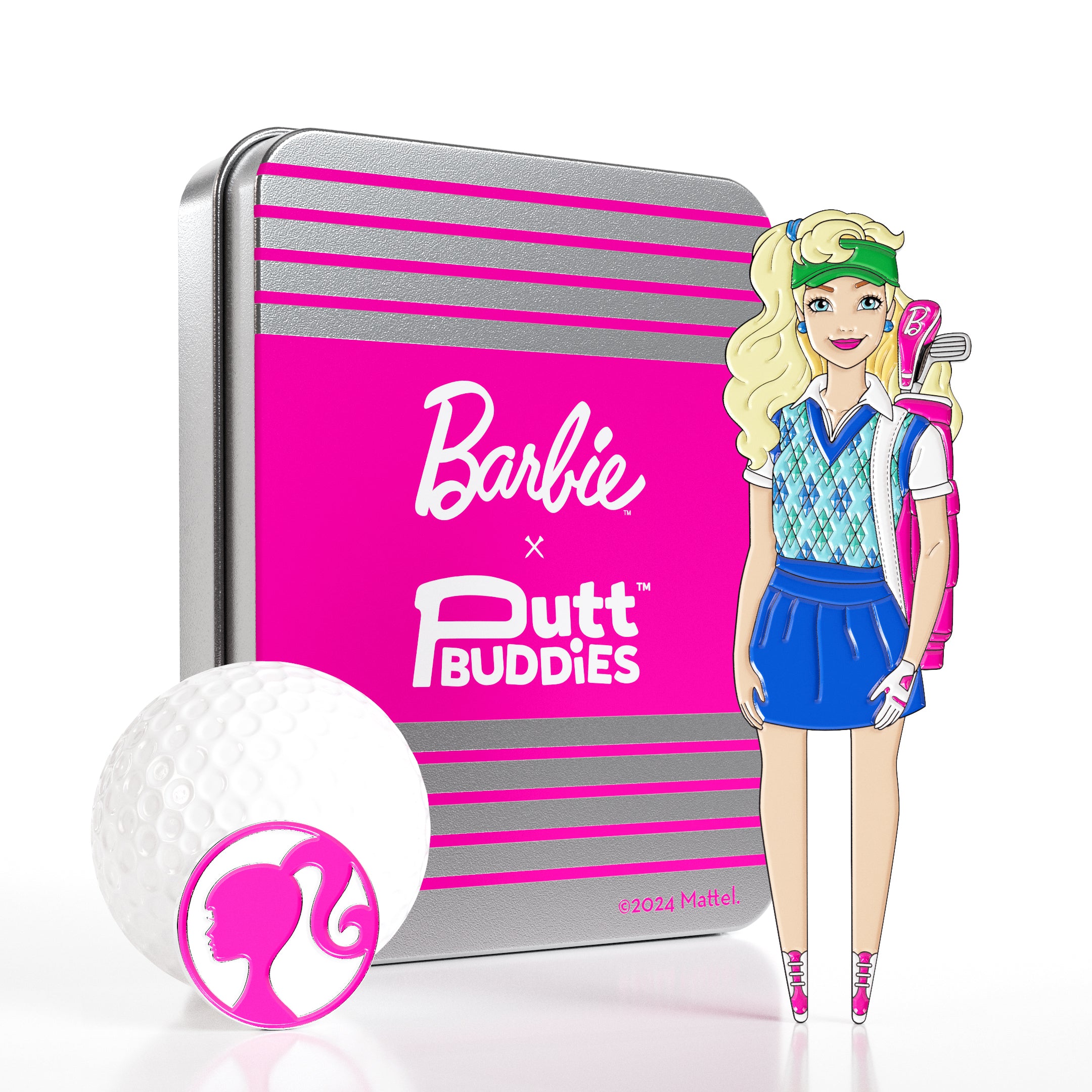 LTD EDITION: 1992 Golfing Barbie Divot Tool w/ Ball Marker