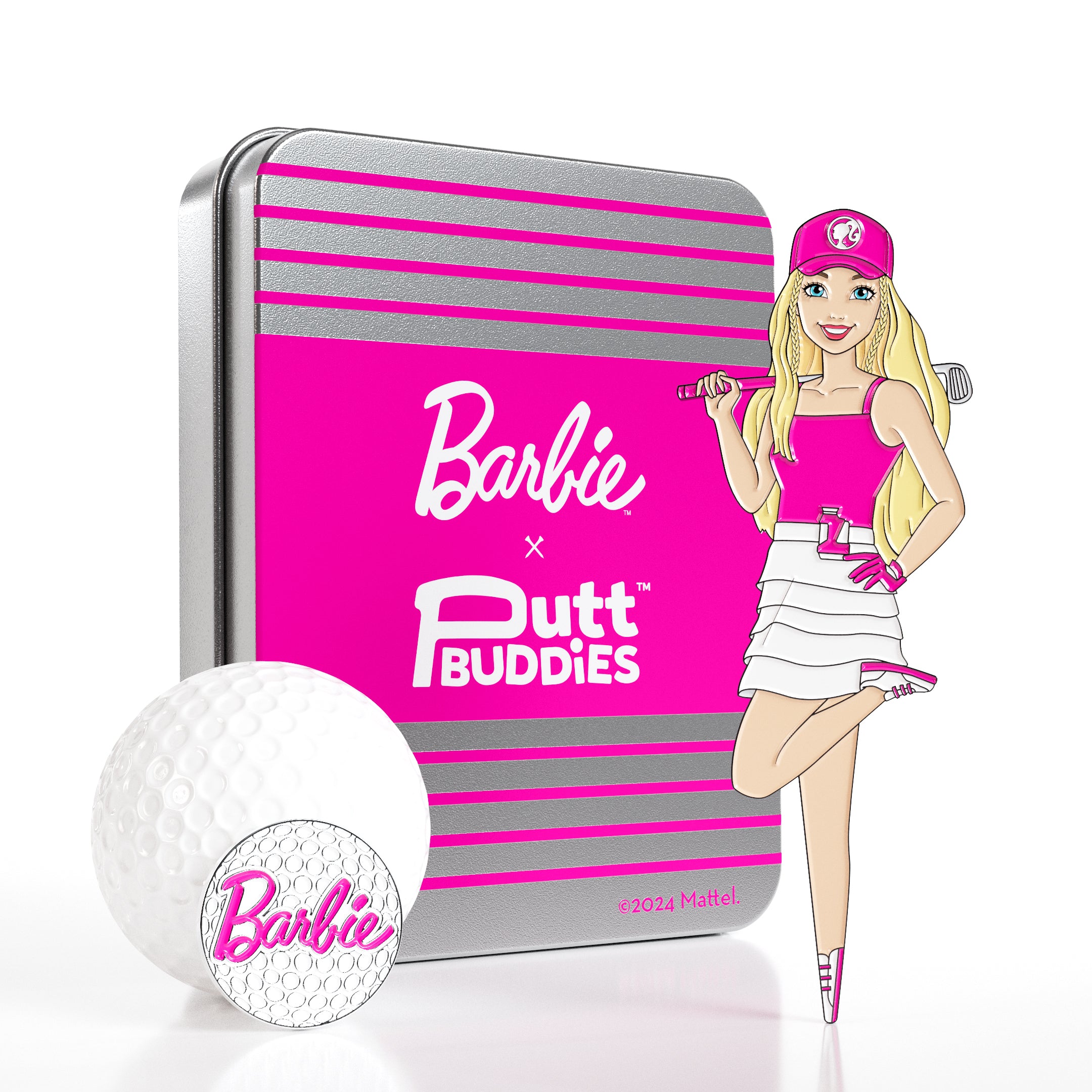 Chasing Birdies Barbie Divot Tool w/ Barbie Ball Marker