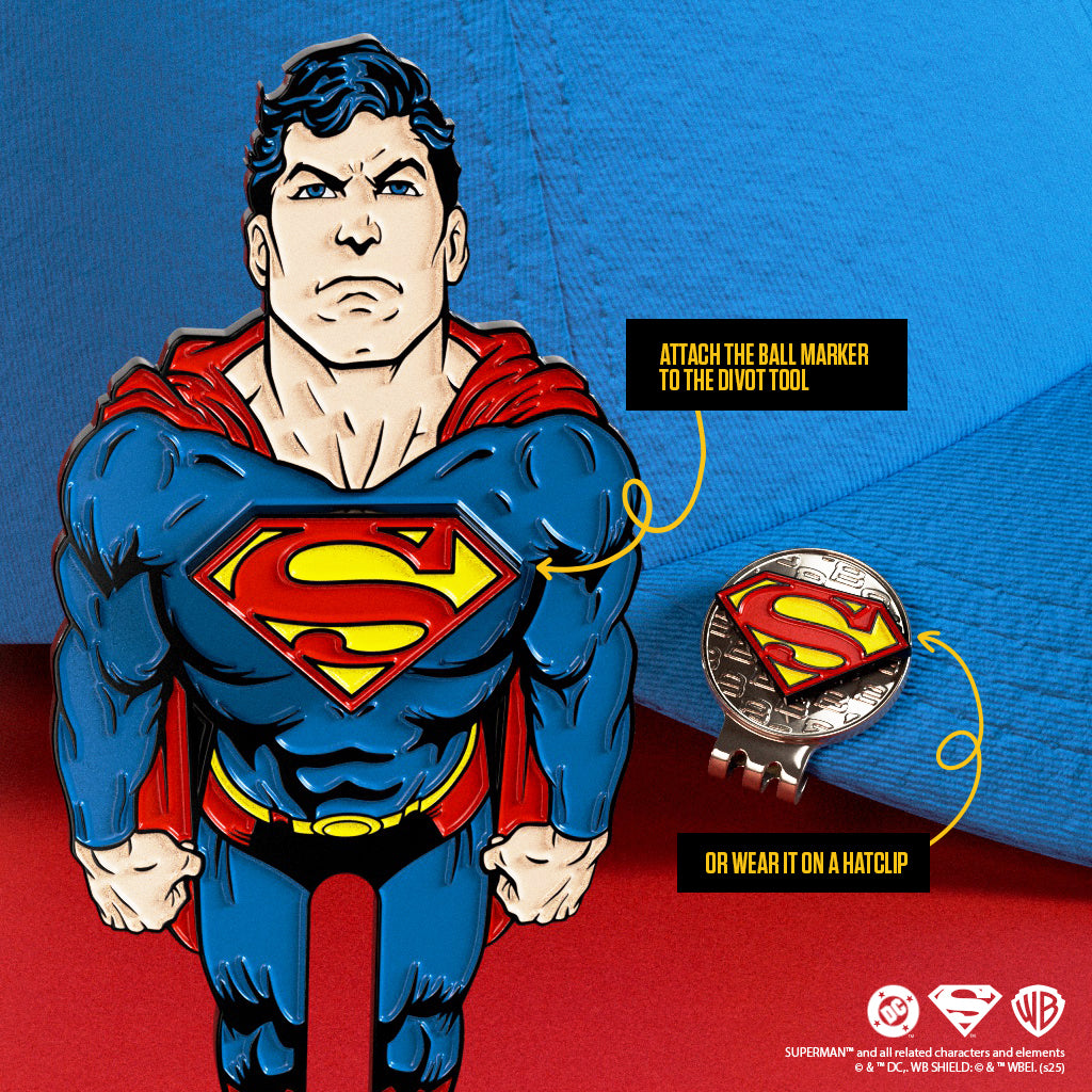 Superman™ Divot Tool with S-Shield Ball Marker