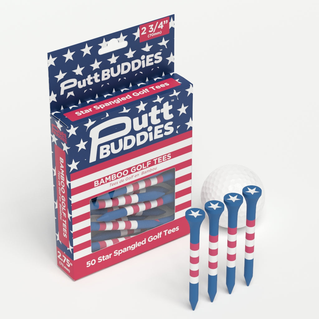 Americana Golf Tees - Pack of 50 - 2.75"