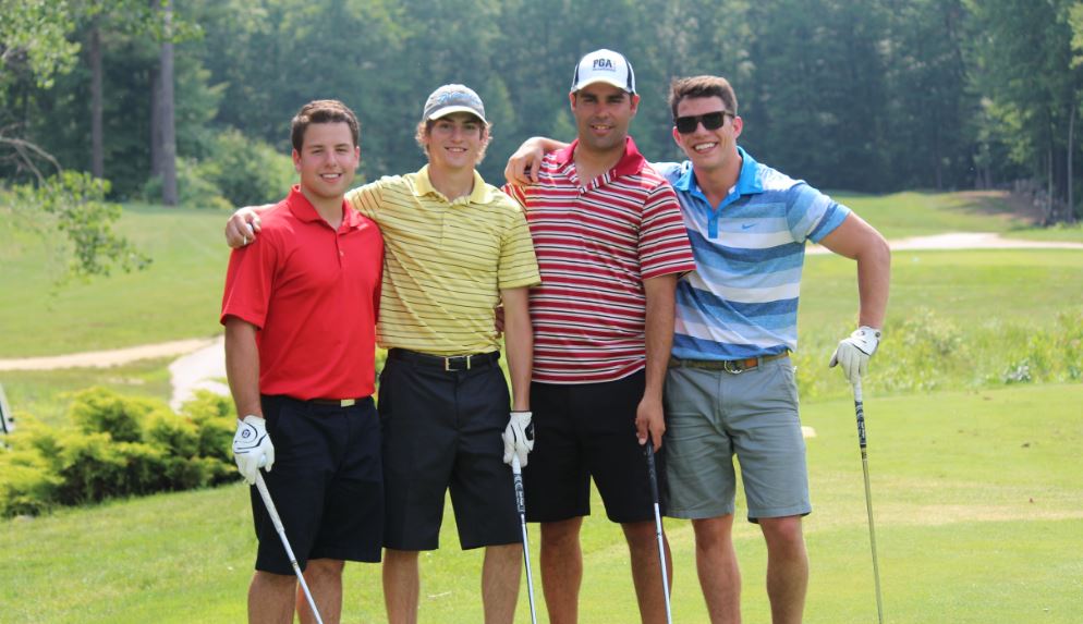 Making friends on the golf course