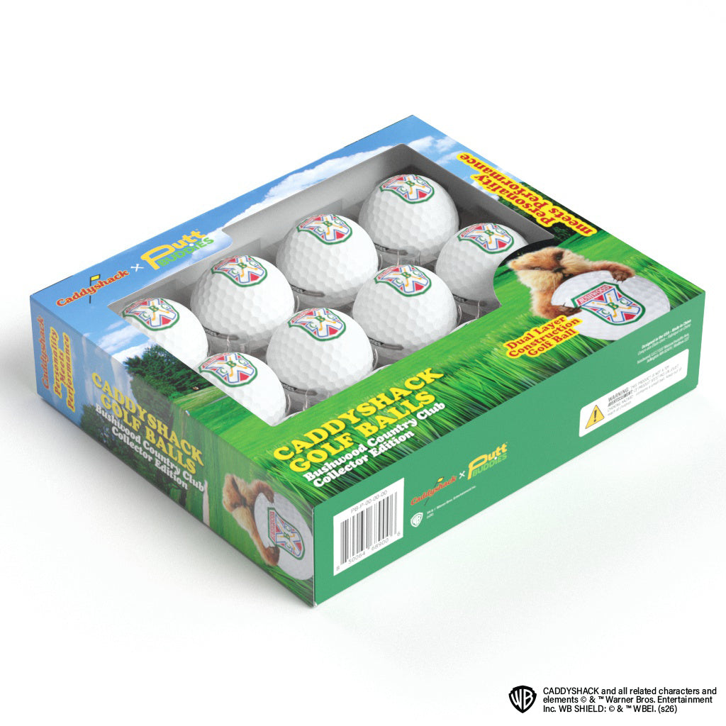 Caddyshack Bushwood Country Club Golf Balls - 12 Pack