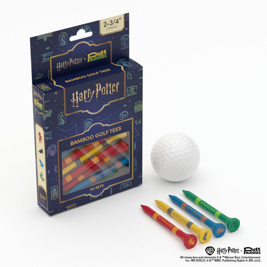 Harry Potter House Crest Golf Tees - Pack of 50 - 2.75"