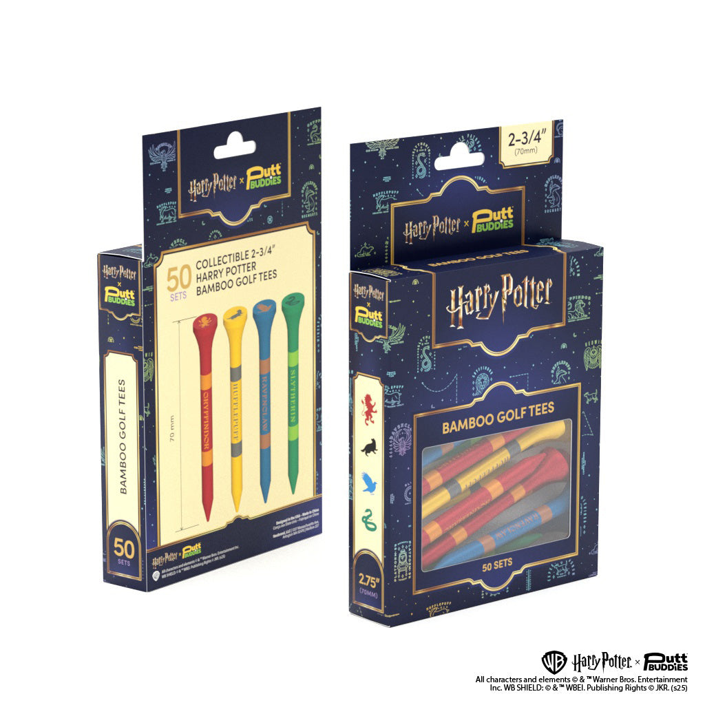 Harry Potter House Crest Golf Tees - Pack of 50 - 2.75"