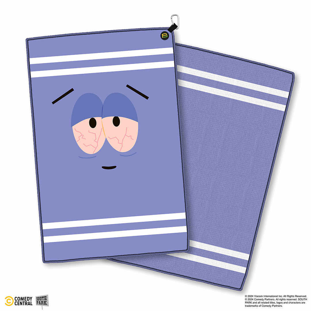 [Magnetic] Towelie 24" x 16" Golf Towel, Double Sided