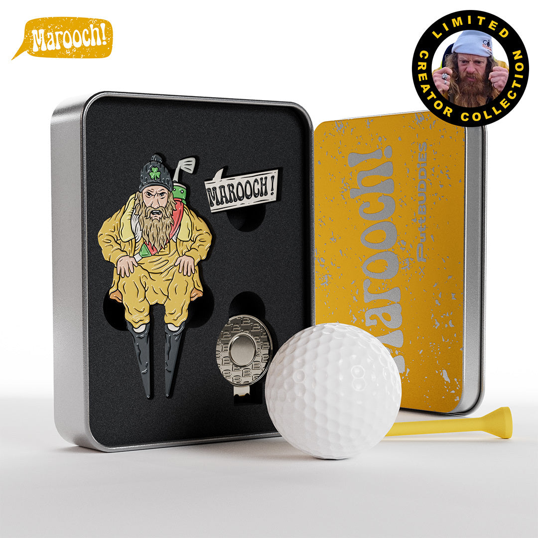 LTD: Marooch! x PuttBuddies Divot Tool & Ball Marker