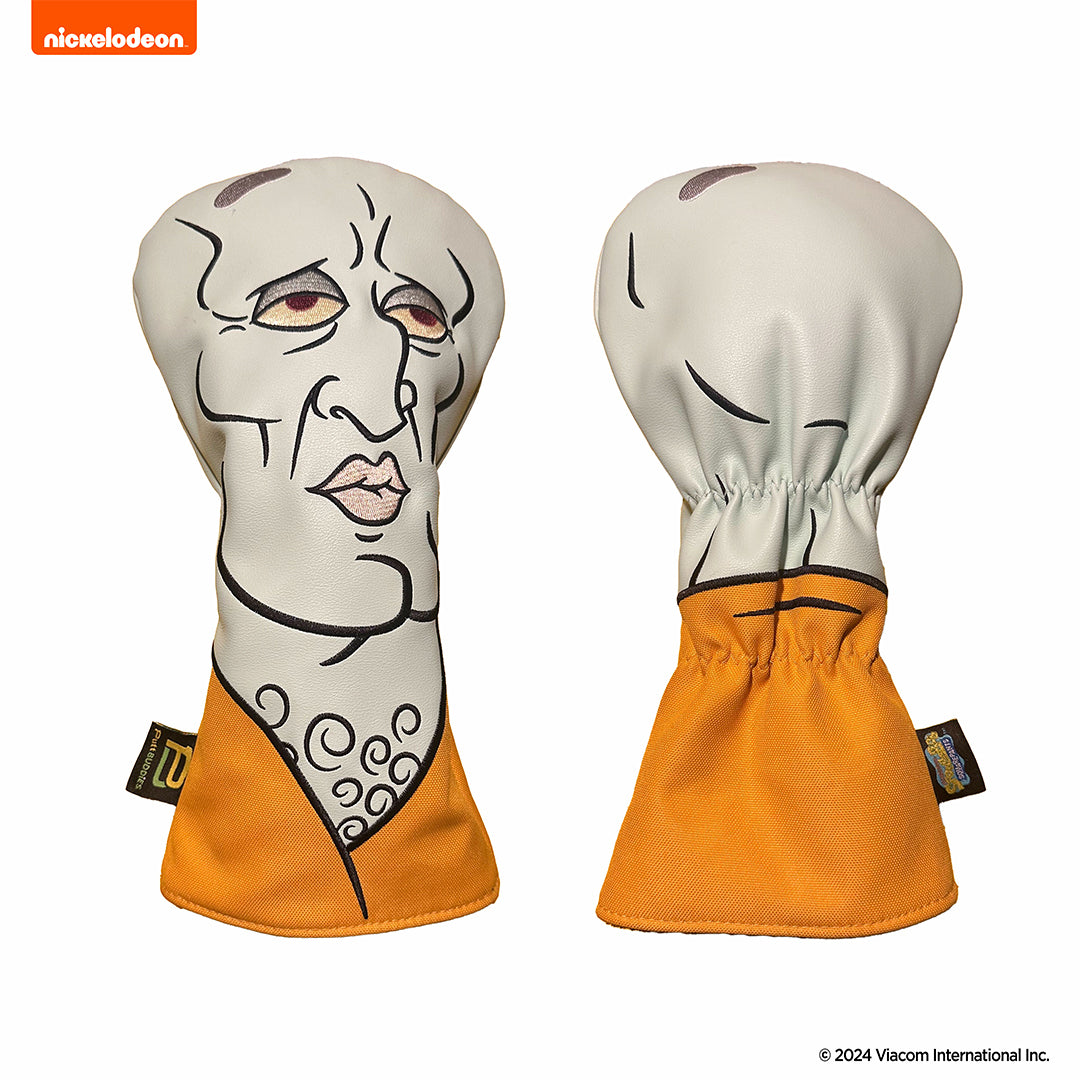 Handsome Squidward Head Cover