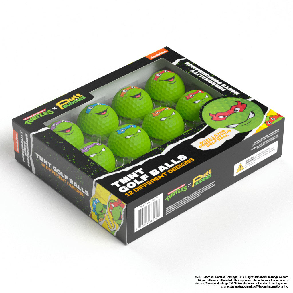 Teenage Mutant Ninja Turtle Golf Balls - 12 Pack