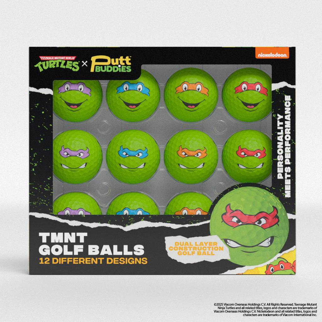 Teenage Mutant Ninja Turtle Golf Balls - 12 Pack