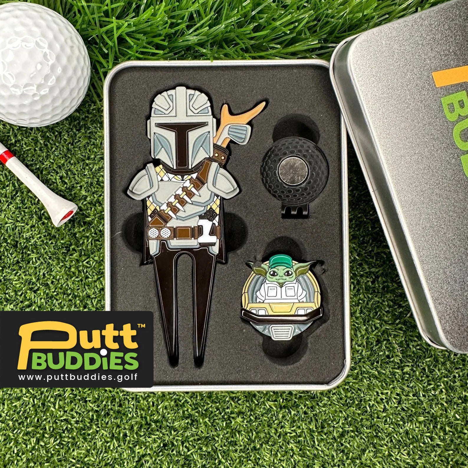 Custom Divot Tool with Magnetic Ball Marker | Brand a Full Color Logo Custom Divot Tool with Magnetic Ball Marker | Brand a Full Color Logo
