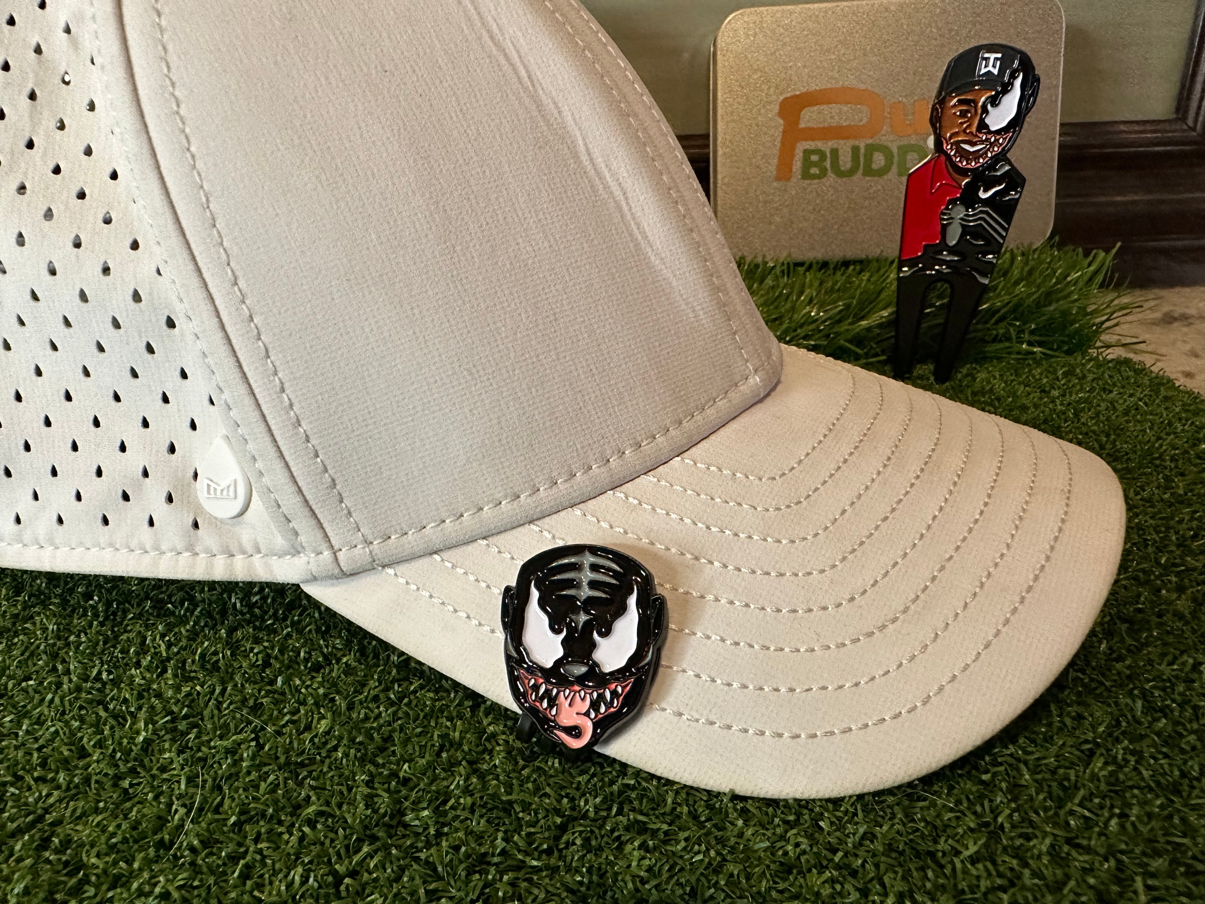 venom ball marker with tiger woods