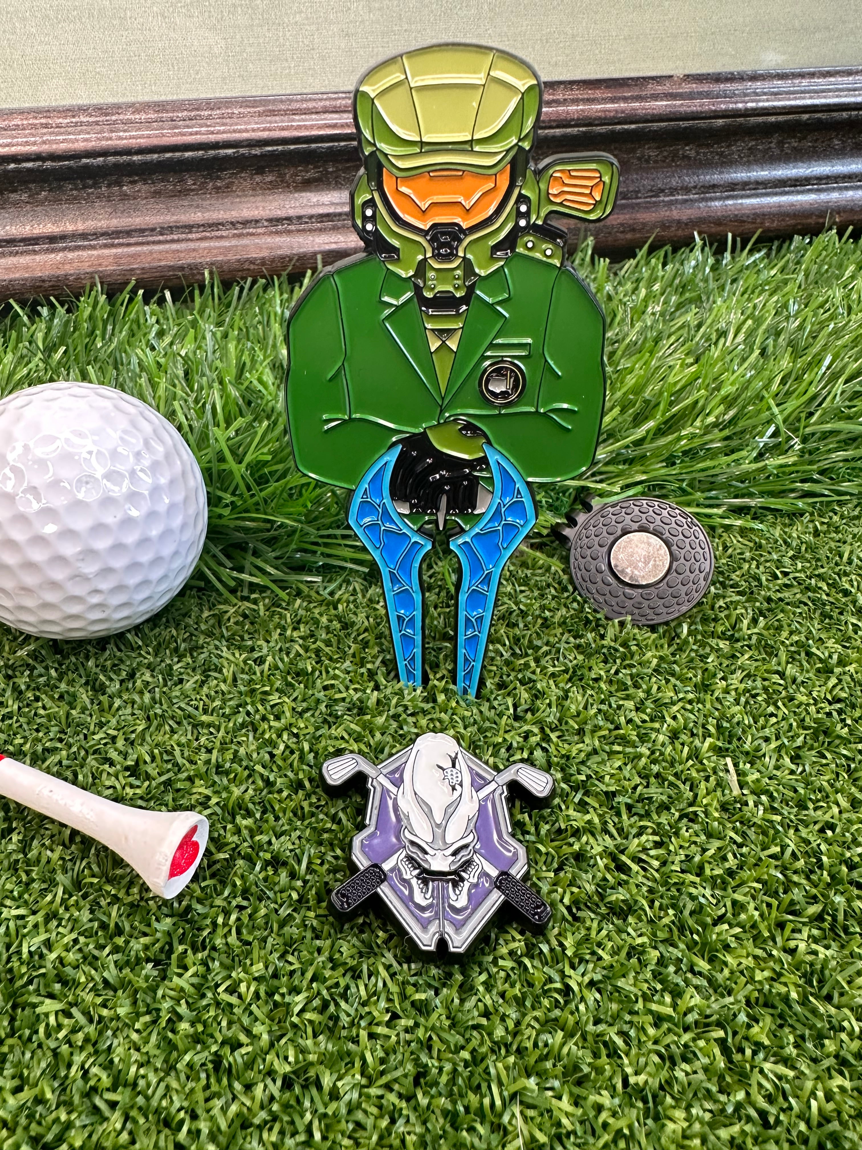 halo golf divot tool